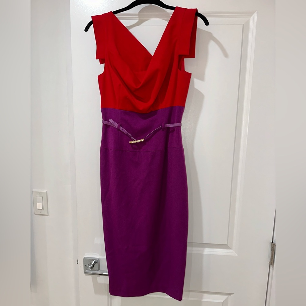 Black Halo, Jackie O Sleeveless Sheath Dress